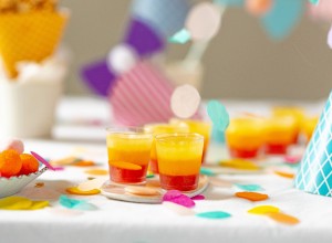 SPAR Mahlzeit Rainbow Jello-Shots