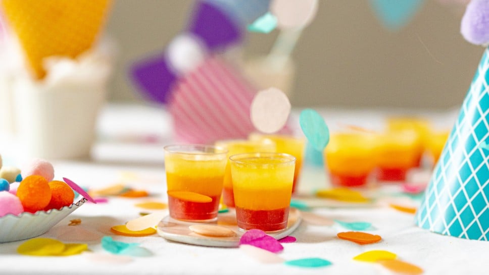 Rainbow Jello-Shots