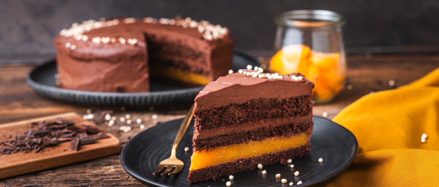 Schokolade-Quinoa-Torte