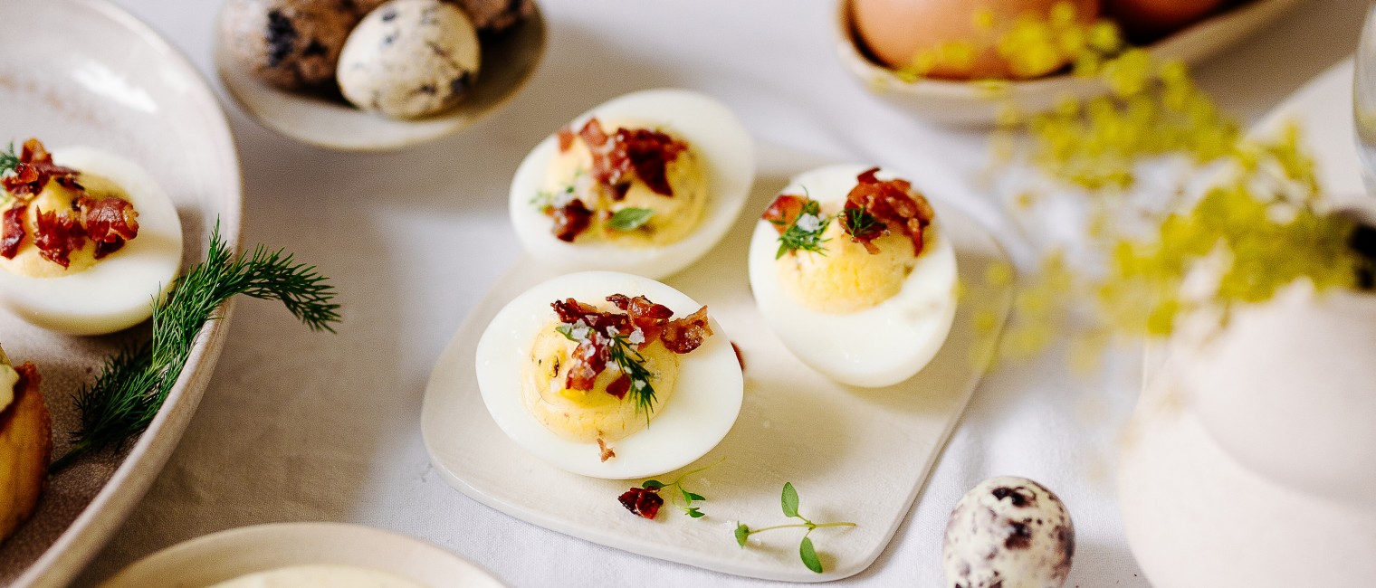 Bacon Deviled Eggs