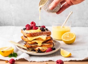 SPAR Mahlzeit French Toast mit Lemon Curd