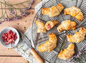 Schinken-Speck-Käse-Minikipferl