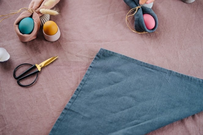 SPAR Mahlzeit DIY Osterhasen-Servietten