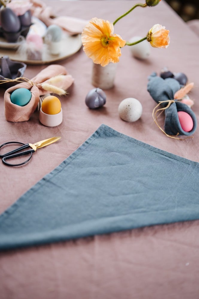 SPAR Mahlzeit DIY Osterhasen-Servietten