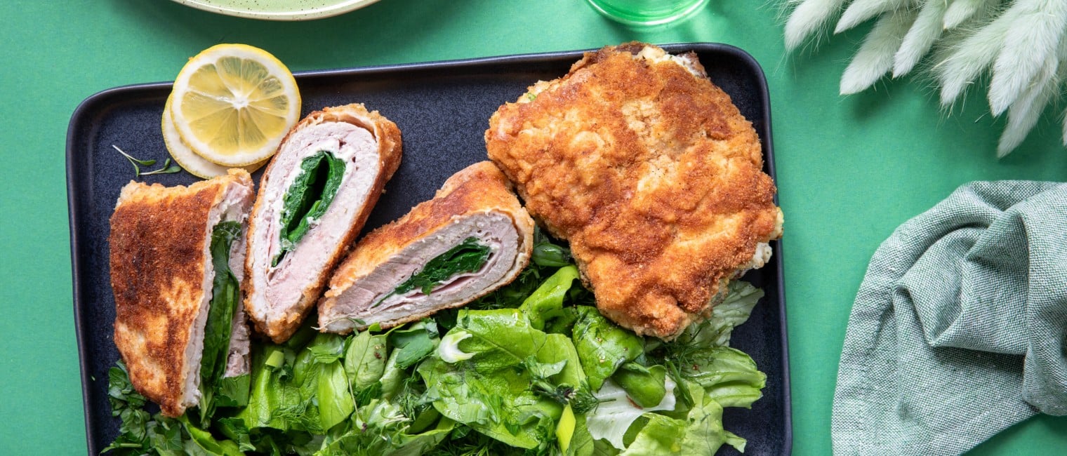 Bärlauch-Cordon-Bleu