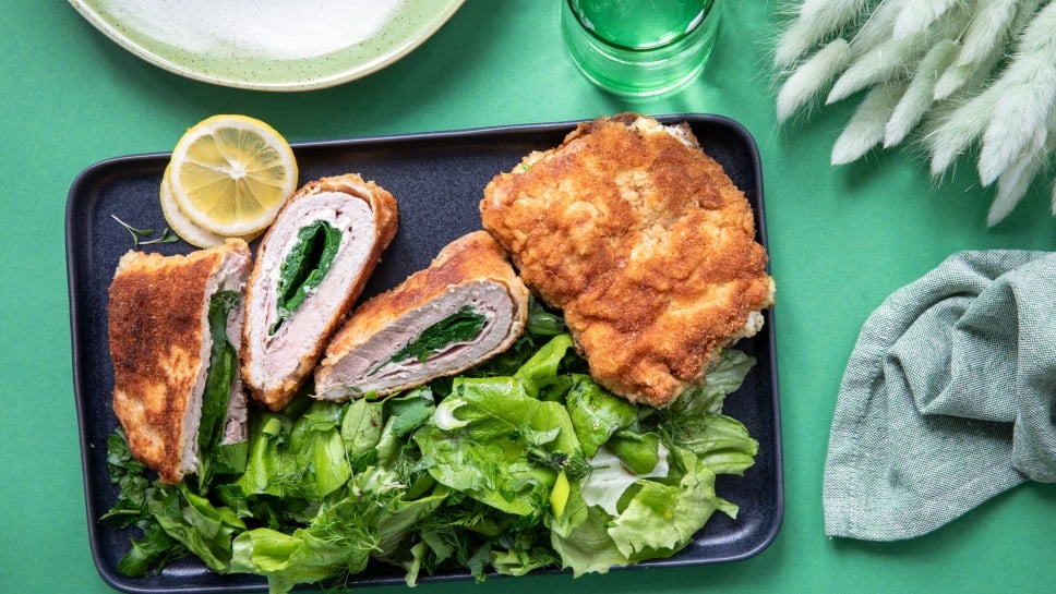 Bärlauch-Cordon-Bleu
