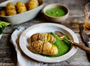 SPAR Mahlzeit Cremespinat mit würzigen Fächererdäpfeln