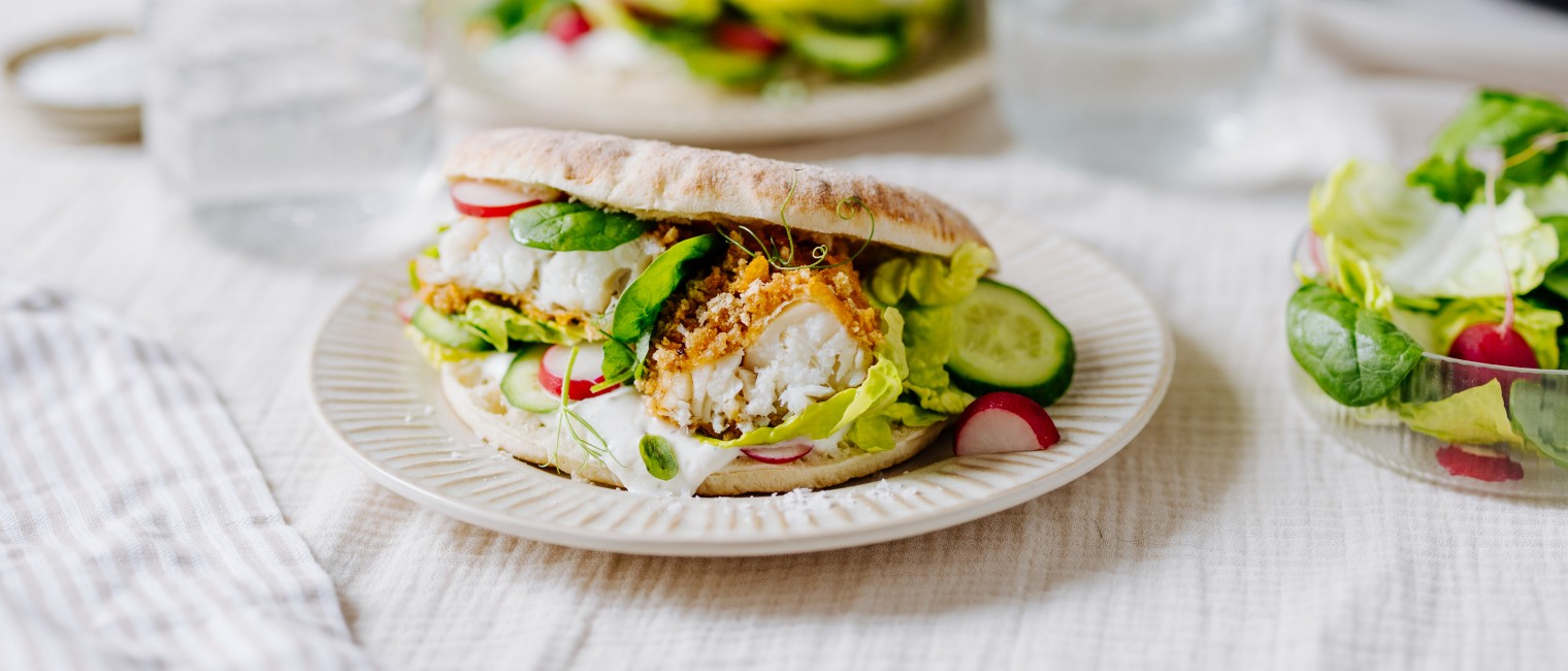 SPAR Mahlzeit! knuspriges Fisch-Sandwich
