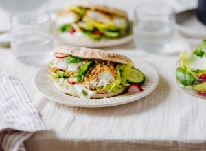 SPAR Mahlzeit! knuspriges Fisch-Sandwich