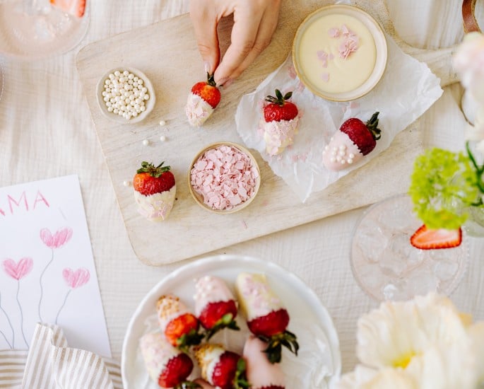 SPAR Mahlzeit! Schoko Erdbeeren