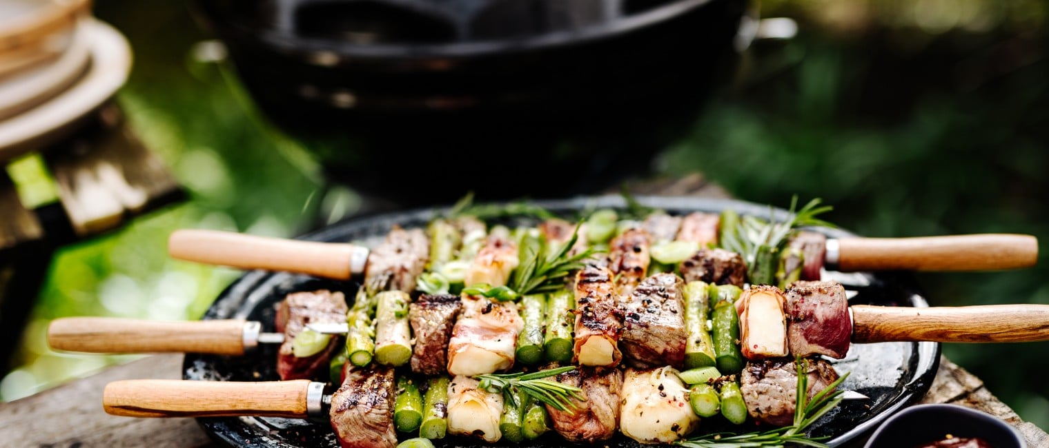 Rindsfilet-Spieße