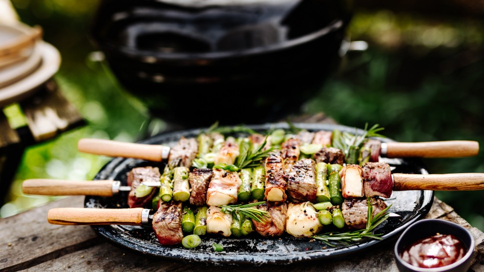 Rindsfilet-Spieße