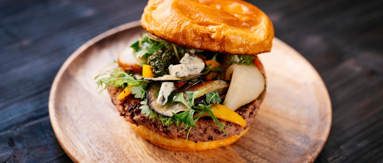 Kidneybohnen-Burger