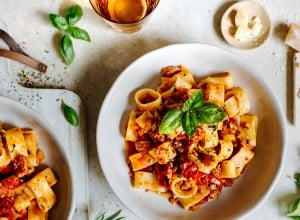 SPAR Mahlzeit Calamarata mit Salsiccia
