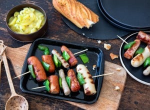 Würstel-Spieße