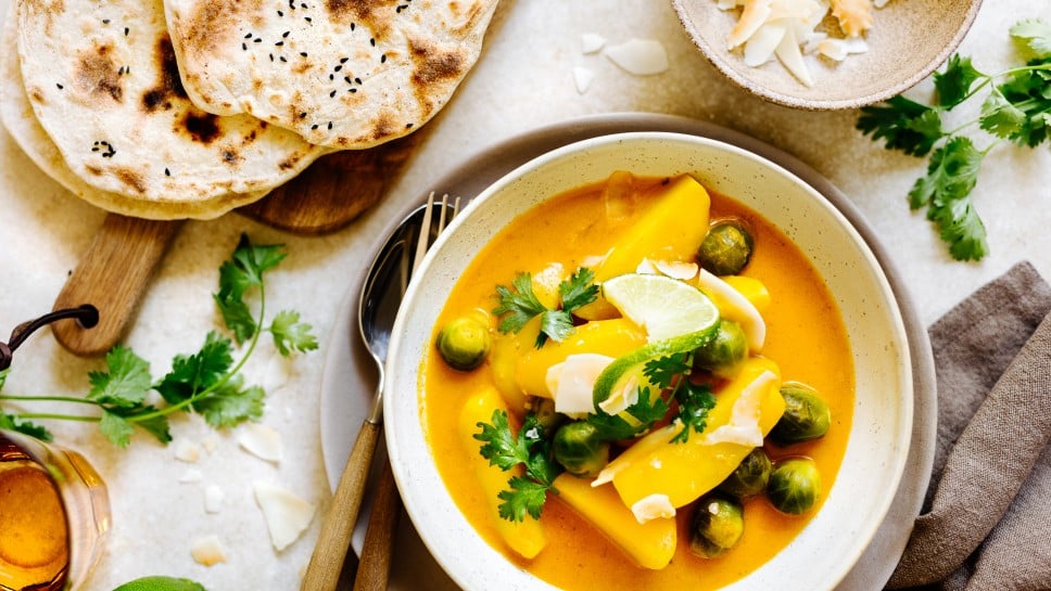 Erdäpfel-Kokos-Curry