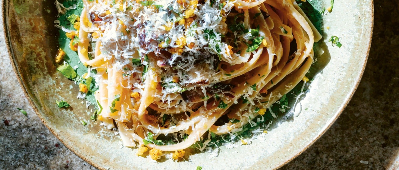 Pasta mit Radicchio und Walnüssen