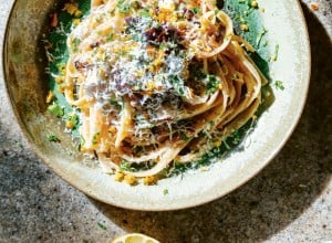 Pasta mit Radicchio und Walnüssen