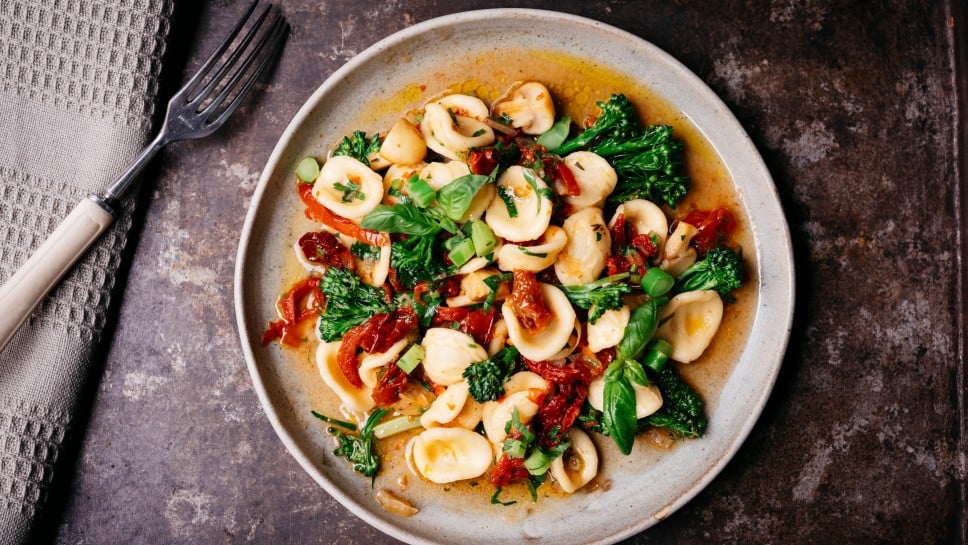 Orecchiette mit getrockneten Tomaten