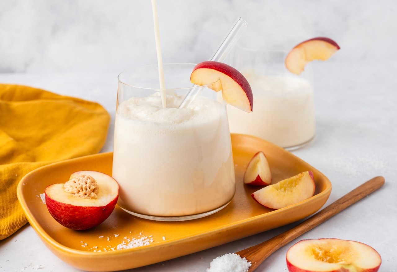 Cremiger Pfirsich Drink » Rezept | SPAR Mahlzeit!