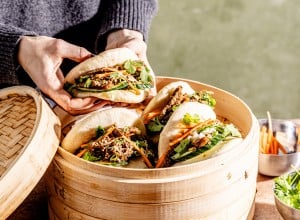Koreanische Bulgogi Baos