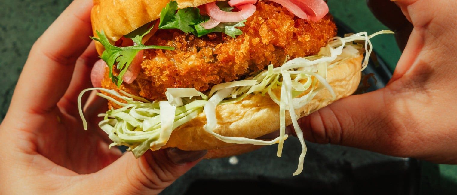 Crispy Garnelen Burger