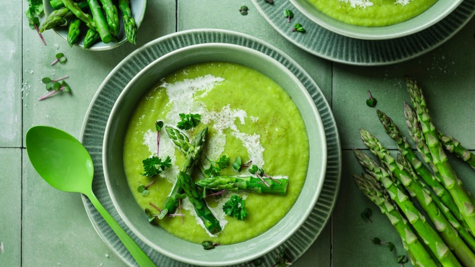Spargel Gazpacho