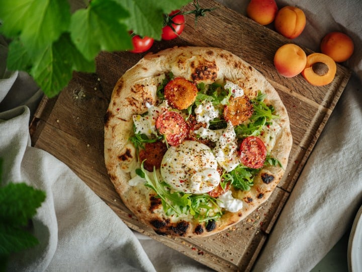 Pizza Burrata Marille