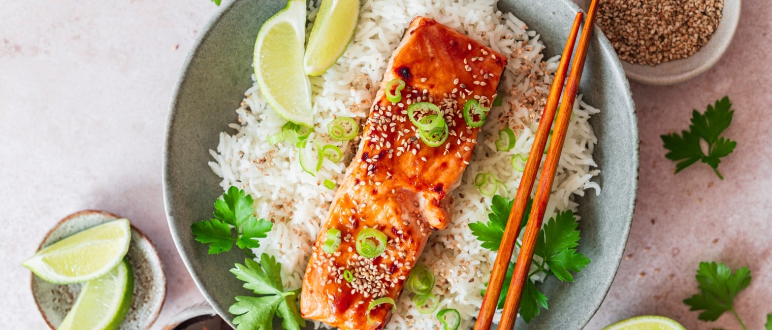 Teriyaki-Lachs