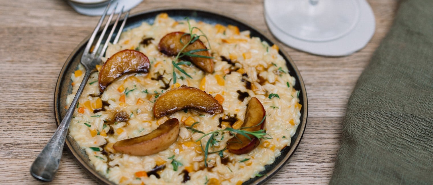 Kürbisrisotto