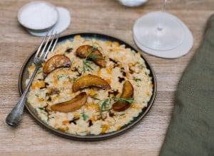 Kürbisrisotto
