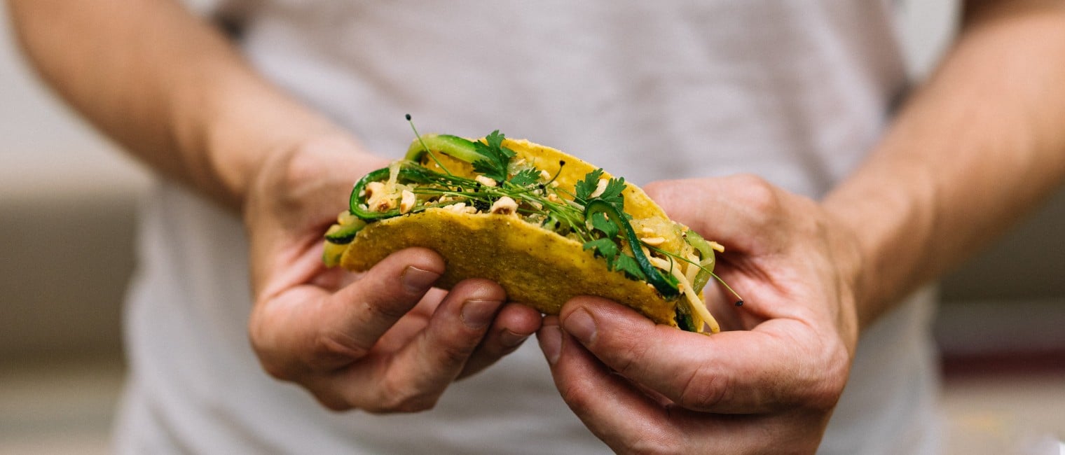 Tacos mit Kürbisfülle