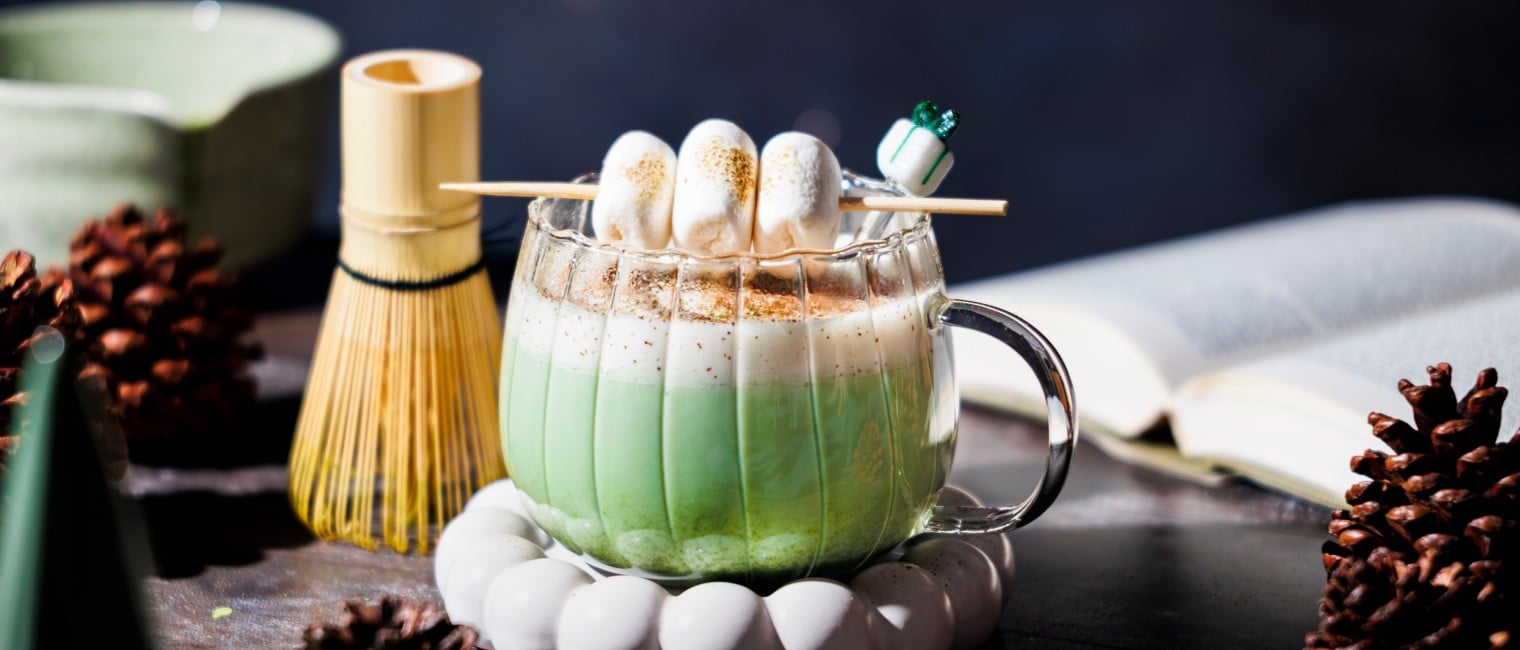 Winter Matcha Latte