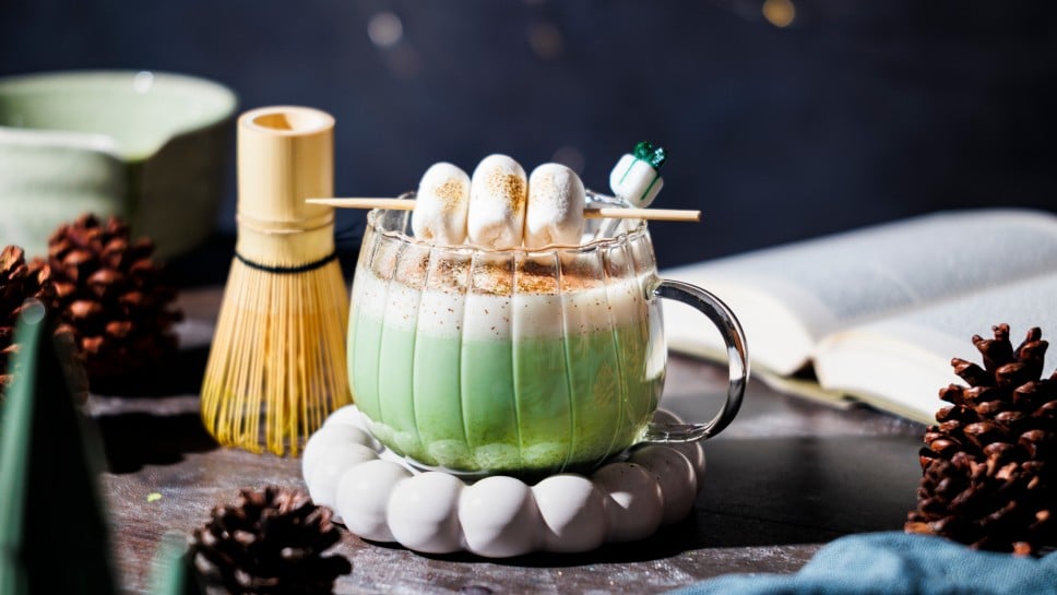 Winter Matcha Latte