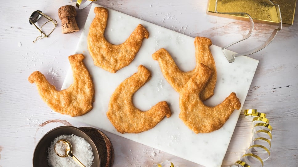 Hufeisen Parmesankekse