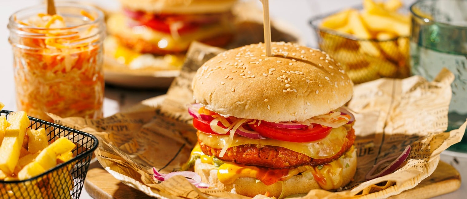 Chili Tofu Burger