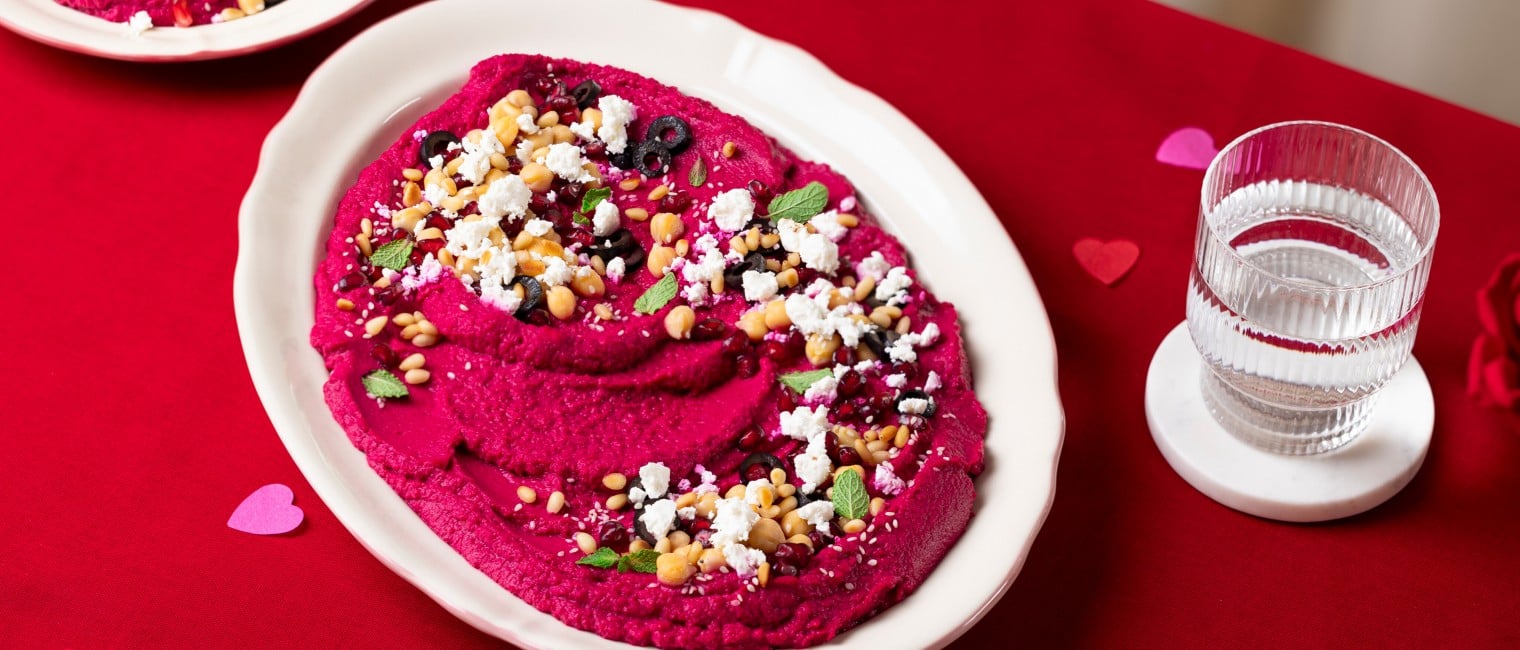 Loaded Red Hummus