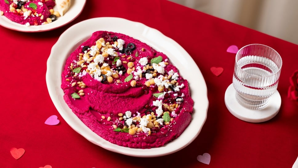 Loaded Red Hummus