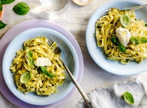 Knoblauch-Pasta 
