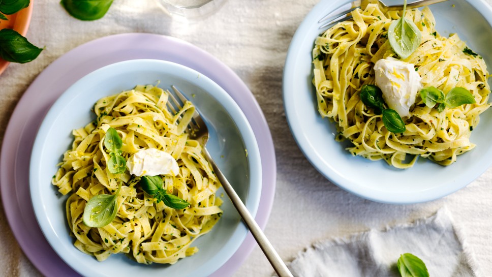 Knoblauch-Pasta 