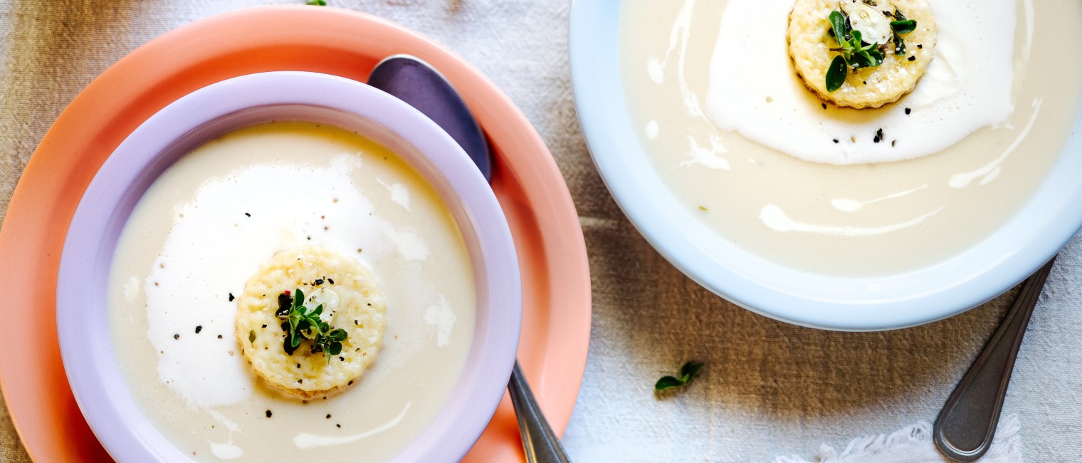 Knoblauchcremesuppe 