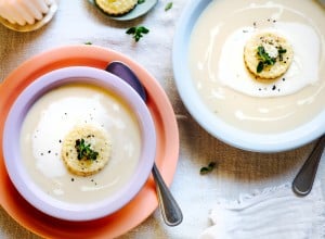 Knoblauchcremesuppe 