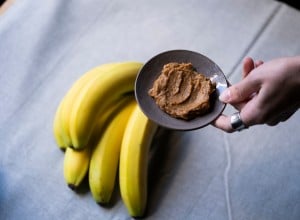 Bananenschalen BBQ-Glasur