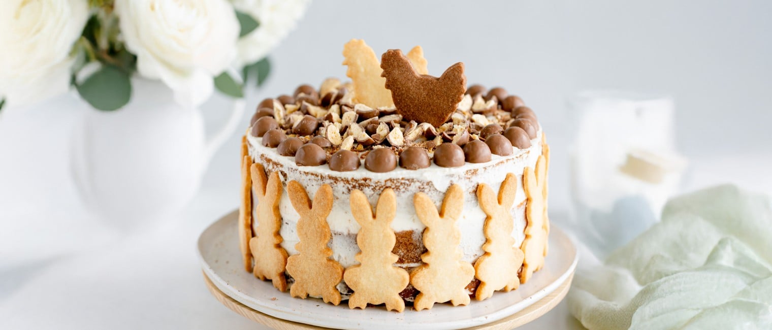 Ostertorte mit Häschen