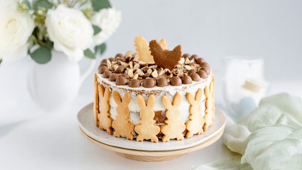 Ostertorte mit Häschen