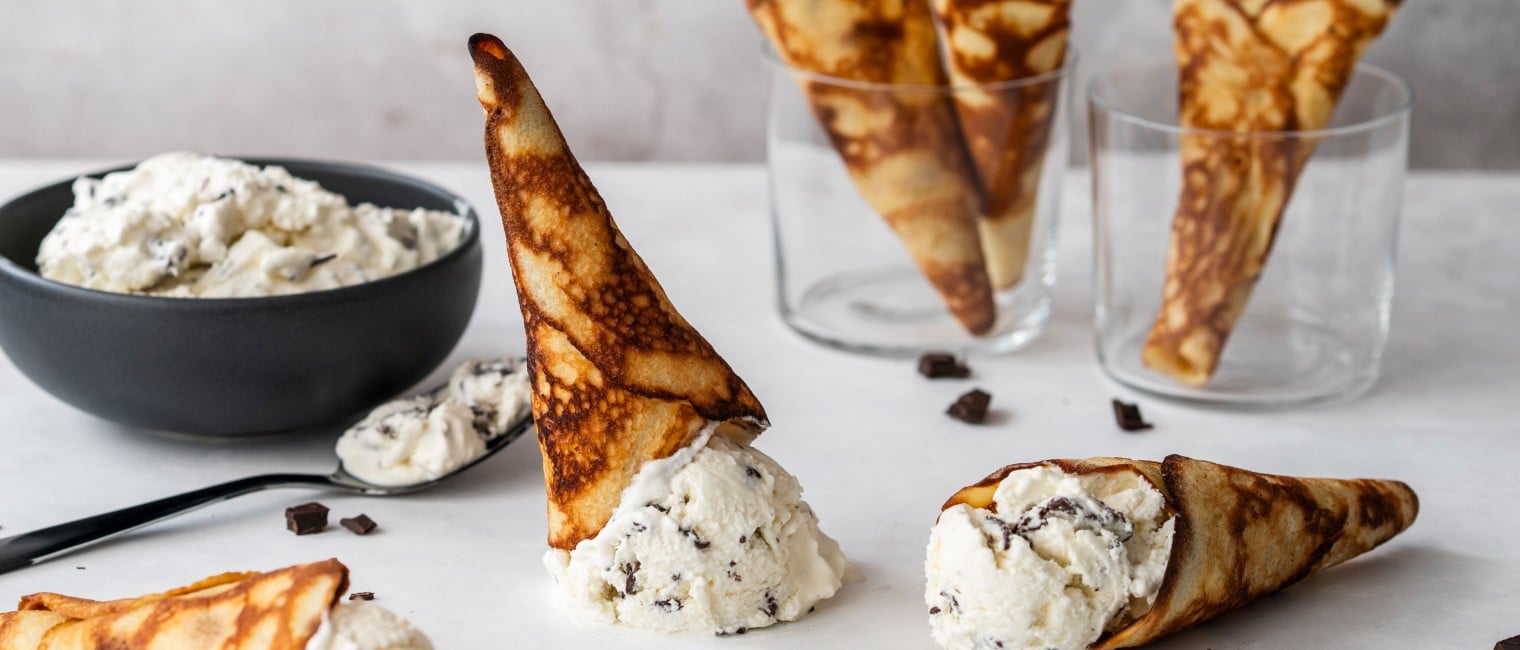 Stracciatella Eis