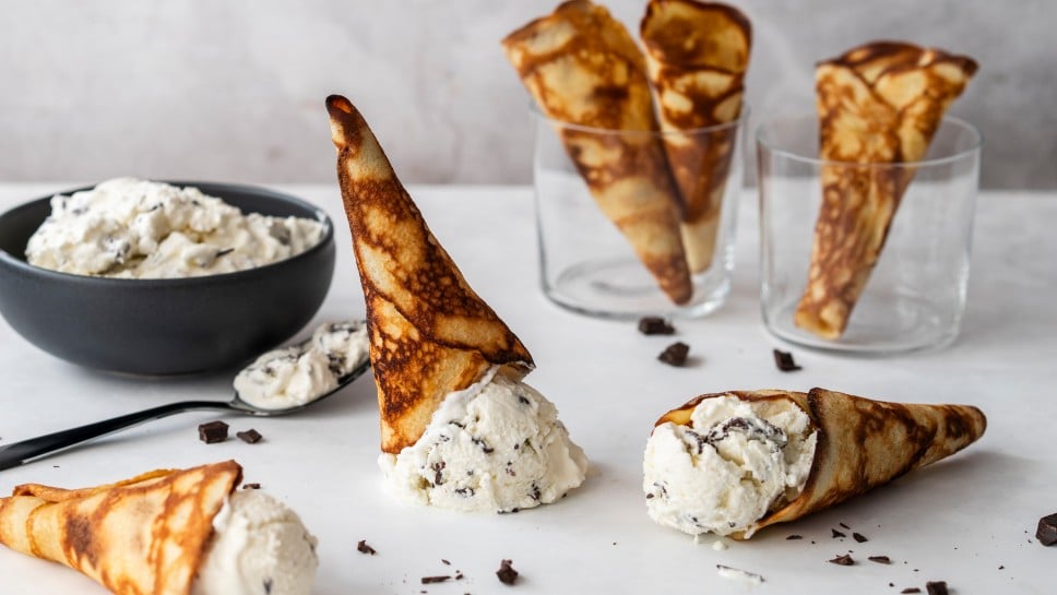 Stracciatella Eis