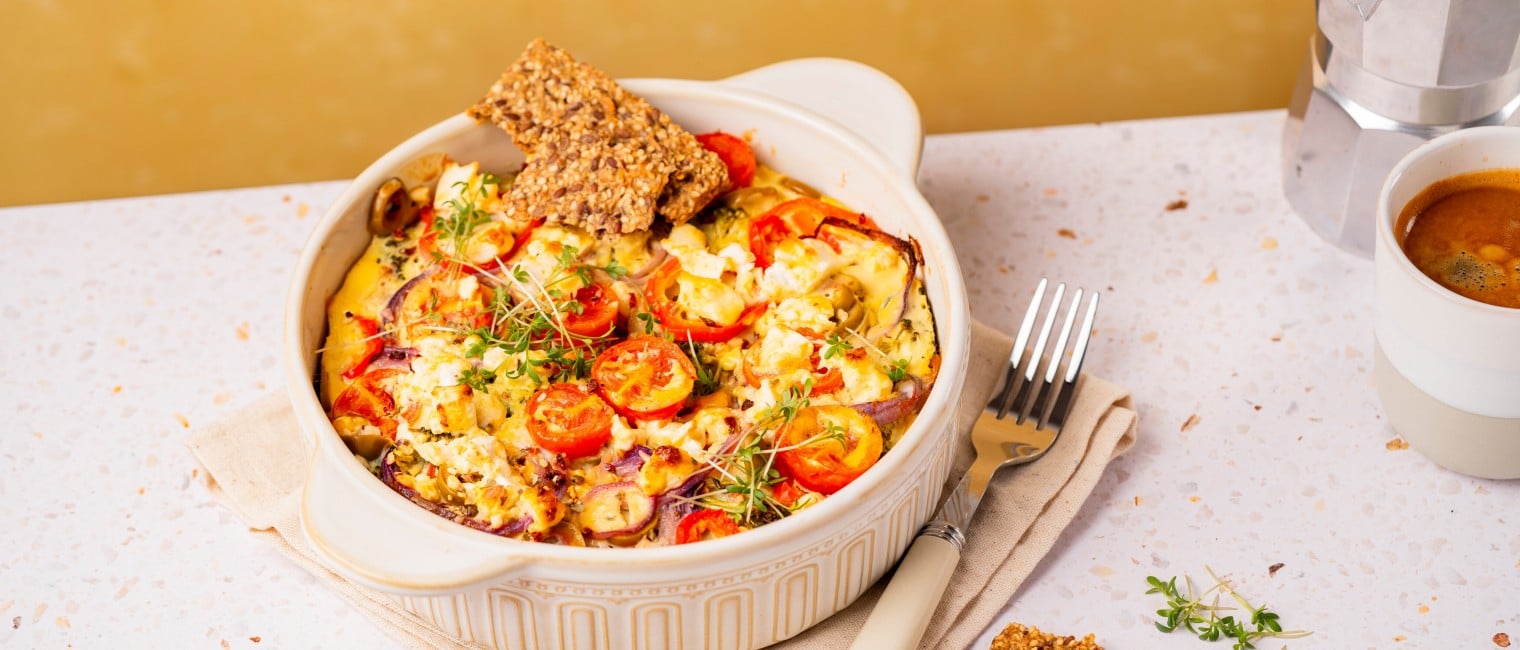 Frittata-Bowl aus dem Backofen