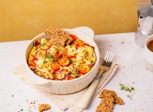 Frittata-Bowl aus dem Backofen