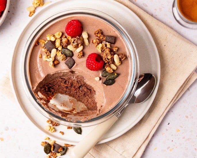 High Protein Brownie Bowl